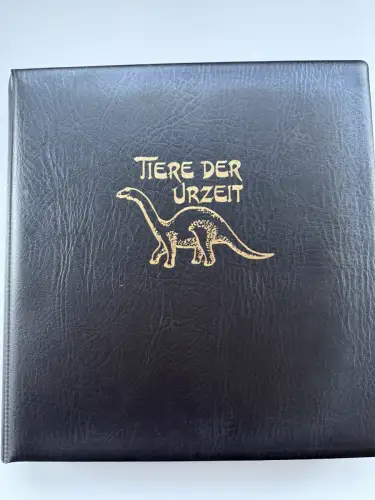Motiv Tiere der Urzeit / Dinos - Afrika ** im Lindner-Vordruckbinder, 69 Seiten