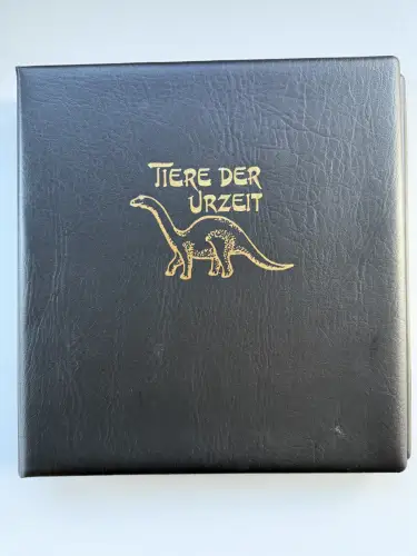 Motiv Tiere der Urzeit / Dinos - Südamerika ** Lindner-Vordruckbinder, 35 Seiten