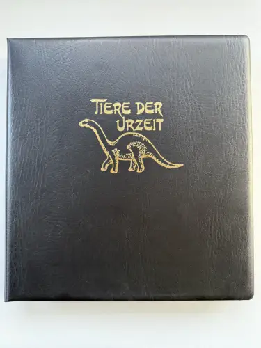 Motiv Tiere der Urzeit / Dinos - Afrika 1 ** - Lindner-Vordruckbinder, 60 Seiten