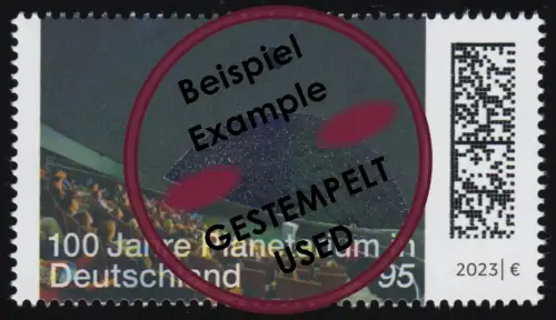3789 100 Jahre Planetarium in Deutschland, O gestempelt