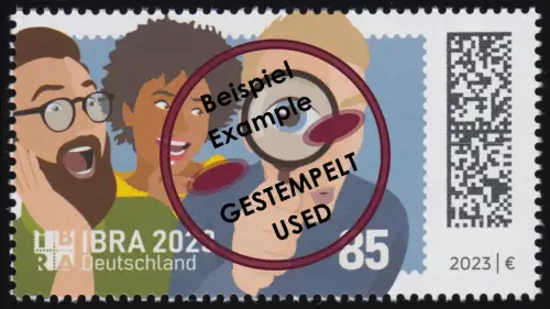 3766 Briefmarkenausstellung IBRA 2023, O gestempelt