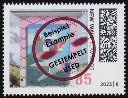 3758 Street Art: LOW BROS - New Wave, gestempelt O