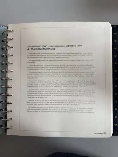 Sammlung Deutschland PLUS 1998-2021 Ecken **/ESST - 9 Ringbinder (Post-Abo) kpl.