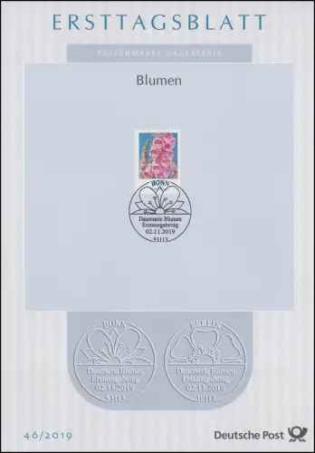 ETB 46/2019 Blumen, Roter Fingerhut
