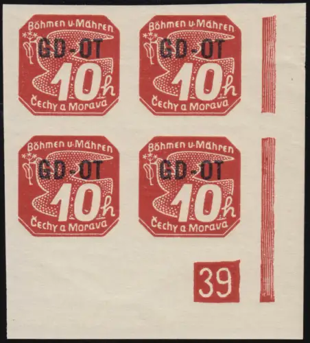 529-539 Flugpostmarken 1934, kompletter Satz mit Falzresten *