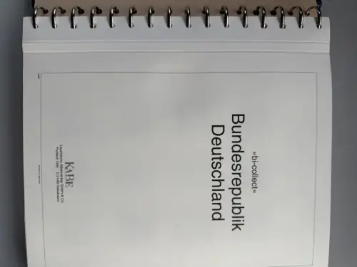 Bund 1993-2002 in zwei KABE Bicollect-Vordruck-Ringbindern, ** / O