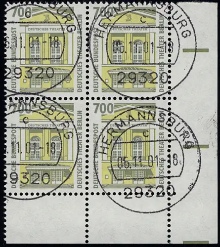 1691 SWK 700 Pf Eck-Vbl. ur Tages-O