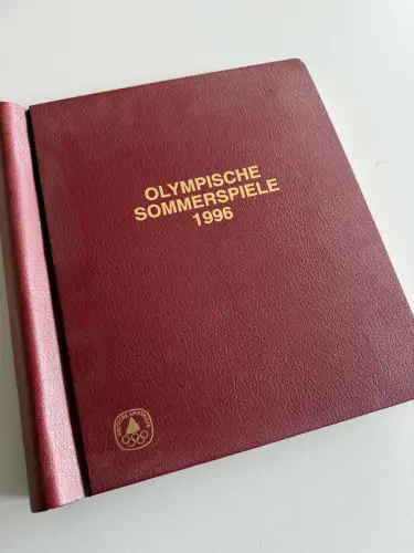 Olympia 1996 im Vordruckalbum Deutsche Sporthilfe, 45 Seiten, postfrisch **