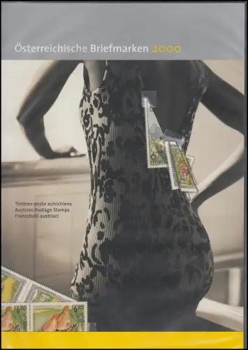 Jahreszusammenstellung der Österreichischen Post 2000 ** postfrisch