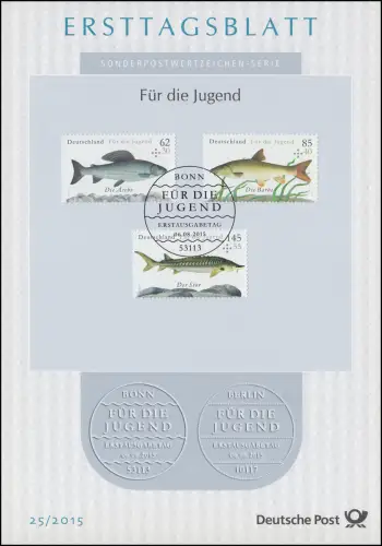 ETB 25/2015 Jugend, Fische, Äsche, Stör, Barbe