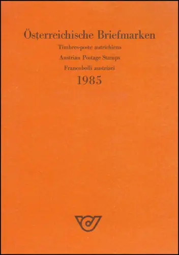 Jahreszusammenstellung der Österreichischen Post 1985 ** postfrisch