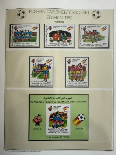 Fußball-WM 1982 Spanien, offizielle FIFA-Sammlung nach Sieger-Abo