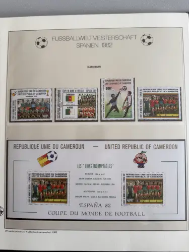 Fußball-WM 1982 Spanien, offizielle FIFA-Sammlung nach Sieger-Abo