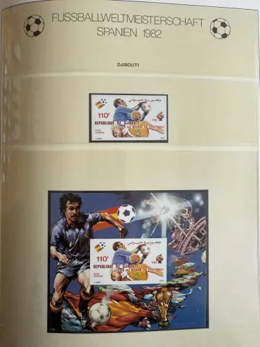 Fußball-WM 1982 Spanien, offizielle FIFA-Sammlung nach Sieger-Abo