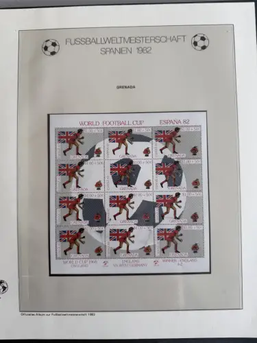 Fußball-WM 1982 Spanien, offizielle FIFA-Sammlung nach Sieger-Abo