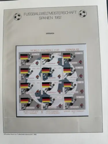 Fußball-WM 1982 Spanien, offizielle FIFA-Sammlung nach Sieger-Abo