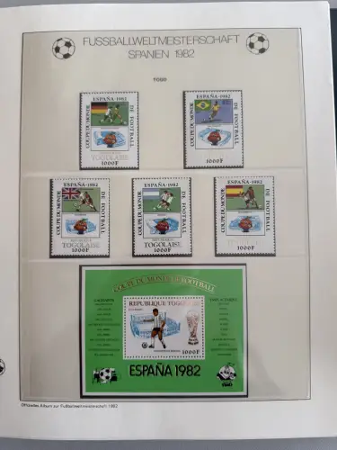 Fußball-WM 1982 Spanien, offizielle FIFA-Sammlung nach Sieger-Abo