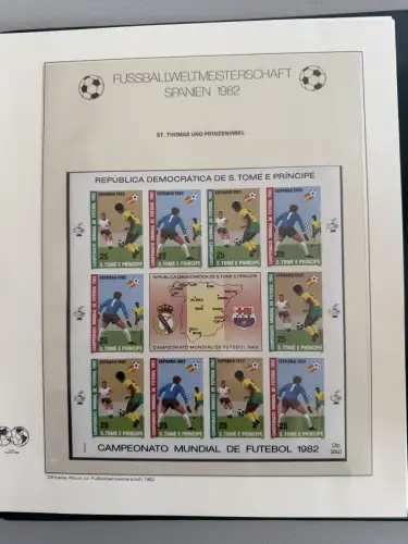 Fußball-WM 1982 Spanien, offizielle FIFA-Sammlung nach Sieger-Abo