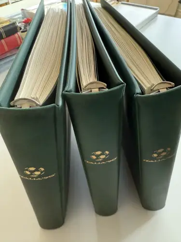 Fußball-WM 1990 Italien, offizielle FIFA-Sammlung nach Sieger-Abo, 3 Bände