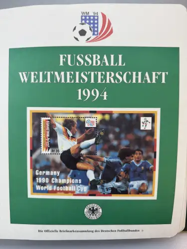 Fußball-WM 1994 in den USA, offizielle DFB-Sammlung nach Borek-Abo, 3 Bände