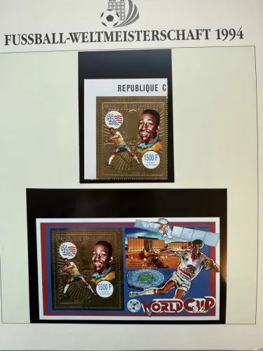 Fußball-WM 1994 in den USA, offizielle DFB-Sammlung nach Borek-Abo, 3 Bände