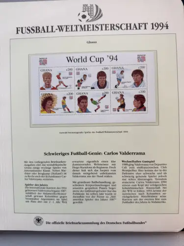 Fußball-WM 1994 in den USA, offizielle DFB-Sammlung nach Borek-Abo, 3 Bände