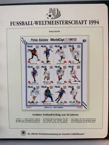 Fußball-WM 1994 in den USA, offizielle DFB-Sammlung nach Borek-Abo, 3 Bände