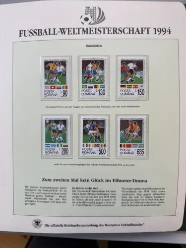 Fußball-WM 1994 in den USA, offizielle DFB-Sammlung nach Borek-Abo, 3 Bände