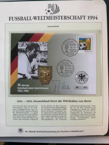 Fußball-WM 1994 in den USA, offizielle DFB-Sammlung nach Borek-Abo, 3 Bände