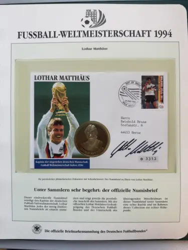 Fußball-WM 1994 in den USA, offizielle DFB-Sammlung nach Borek-Abo, 3 Bände