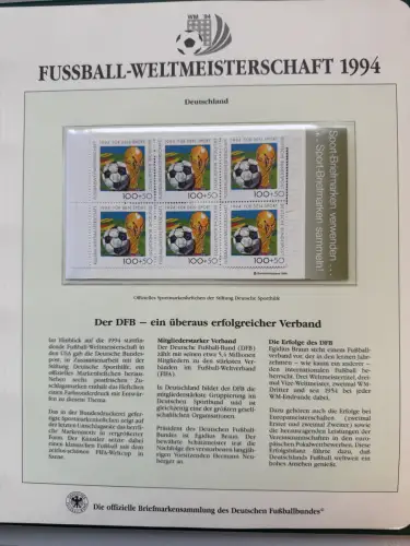 Fußball-WM 1994 in den USA, offizielle DFB-Sammlung nach Borek-Abo, 3 Bände
