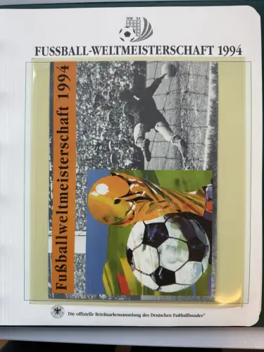 Fußball-WM 1994 in den USA, offizielle DFB-Sammlung nach Borek-Abo, 3 Bände