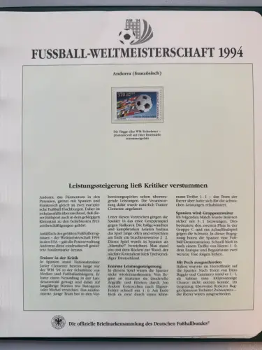 Fußball-WM 1994 in den USA, offizielle DFB-Sammlung nach Borek-Abo, 3 Bände