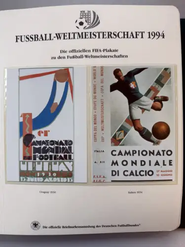 Fußball-WM 1994 in den USA, offizielle DFB-Sammlung nach Borek-Abo, 3 Bände