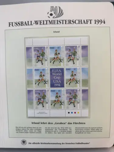 Fußball-WM 1994 in den USA, offizielle DFB-Sammlung nach Borek-Abo, 3 Bände