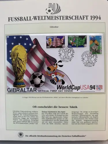 Fußball-WM 1994 in den USA, offizielle DFB-Sammlung nach Borek-Abo, 3 Bände