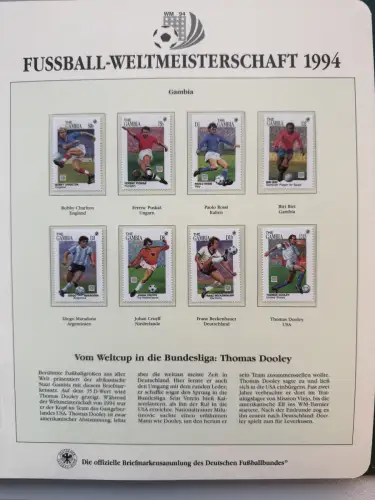 Fußball-WM 1994 in den USA, offizielle DFB-Sammlung nach Borek-Abo, 3 Bände