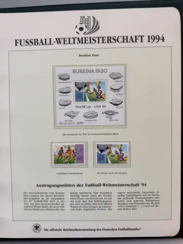 Fußball-WM 1994 in den USA, offizielle DFB-Sammlung nach Borek-Abo, 3 Bände