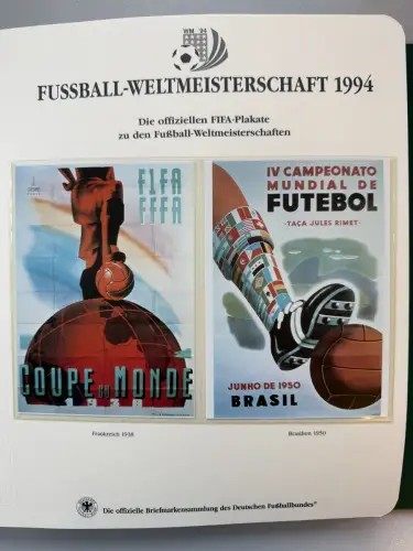 Fußball-WM 1994 in den USA, offizielle DFB-Sammlung nach Borek-Abo, 3 Bände