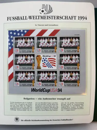 Fußball-WM 1994 in den USA, offizielle DFB-Sammlung nach Borek-Abo, 3 Bände