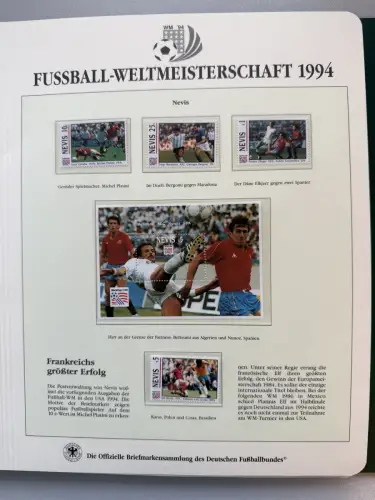 Fußball-WM 1994 in den USA, offizielle DFB-Sammlung nach Borek-Abo, 3 Bände