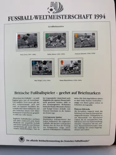 Fußball-WM 1994 in den USA, offizielle DFB-Sammlung nach Borek-Abo, 3 Bände