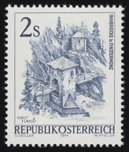 1440 F Schönes Österreich 2 S - ohne Rastertiefdruck (Rahmen), ** Fotoattest