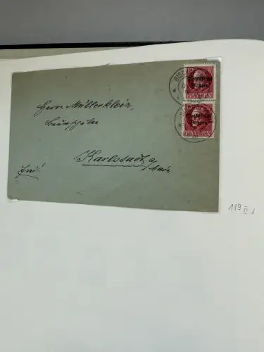 Altdeutschland Bayern - Sammlung im Vordruck-Binder, meist gestempelt O