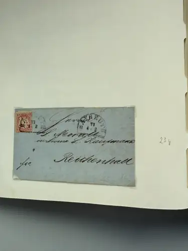 Altdeutschland Bayern - Sammlung im Vordruck-Binder, meist gestempelt O