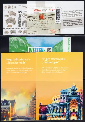 3875-3941 Deutschland Bund-Jahrgang 2025 komplett, postfrisch **