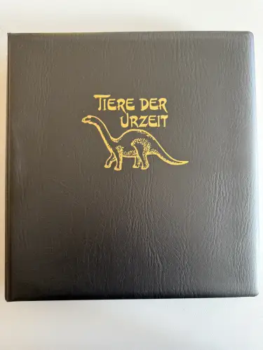 Motiv Tiere der Urzeit / Dinos - Nordamerika A-G ** Lindner-Album, 35 Seiten