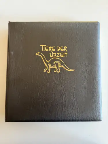 Motiv Tiere der Urzeit / Dinos - Nordamerika H-Z ** Lindner-Album, 40 Seiten