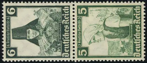 Trachten ZD S233 6+5, postfrisch **