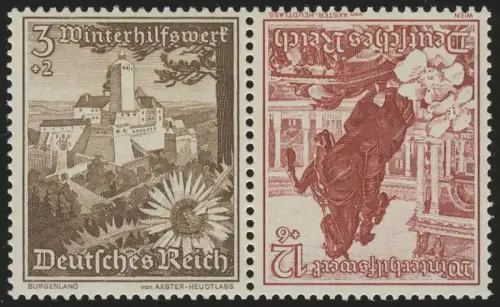 Blumen/Landschaften Zusammendruck K 34, postfrisch **